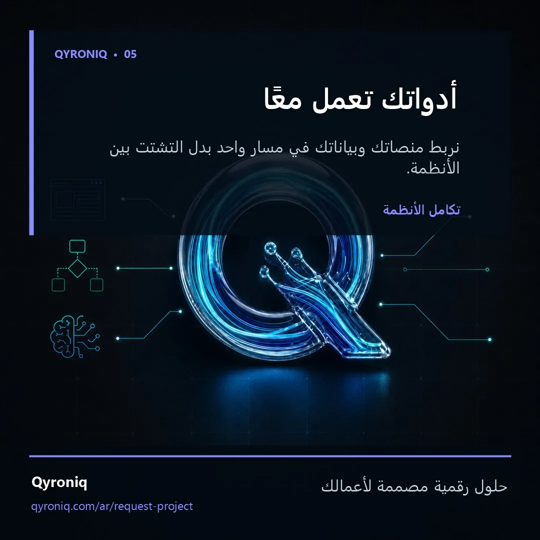 حل رقمي يختصر الطريق — تصميم منشور من كيرونيك