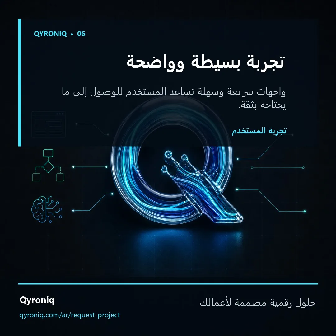 حل رقمي يختصر الطريق — تصميم منشور من كيرونيك