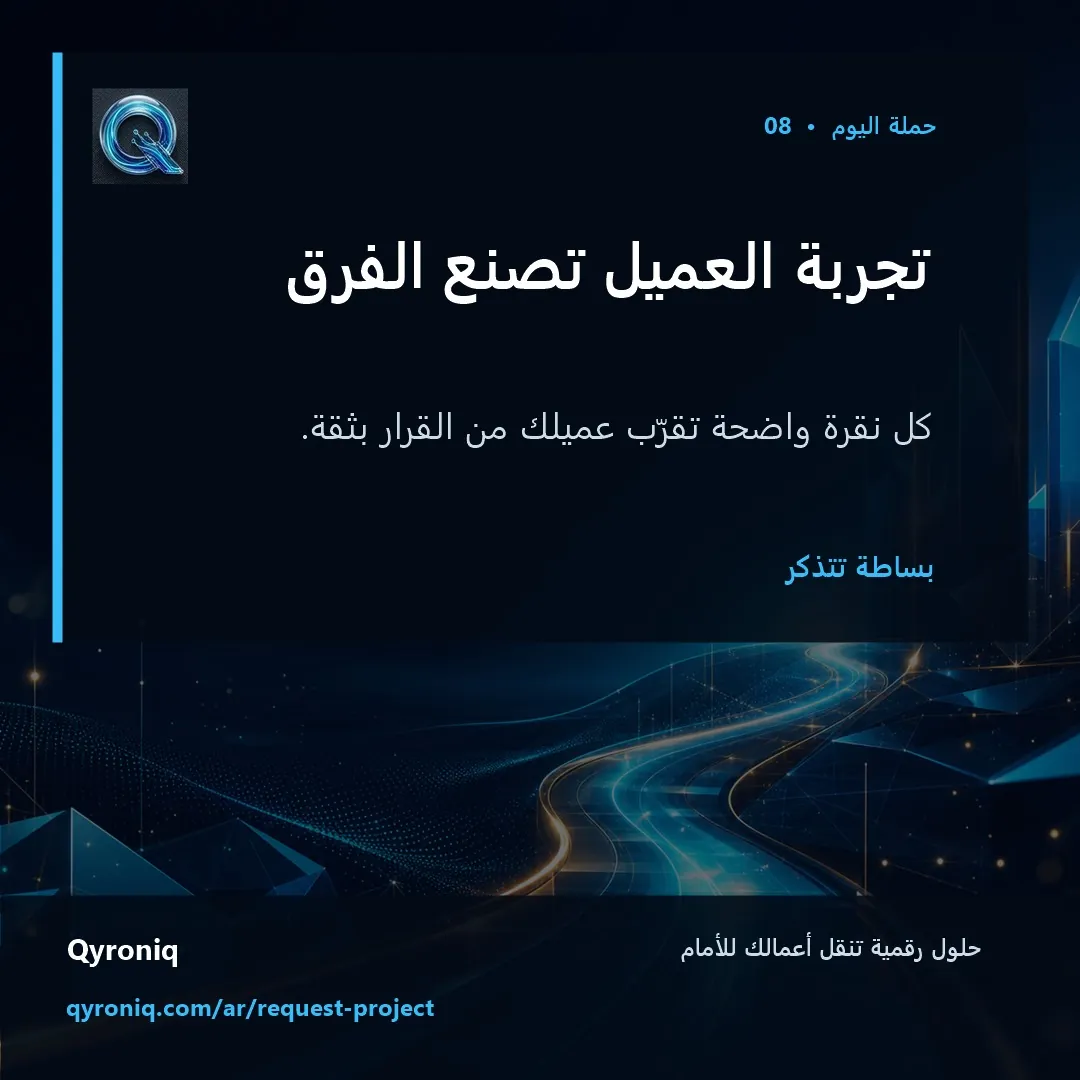 من فكرة إلى تجربة رقمية — تصميم منشور من كيرونيك