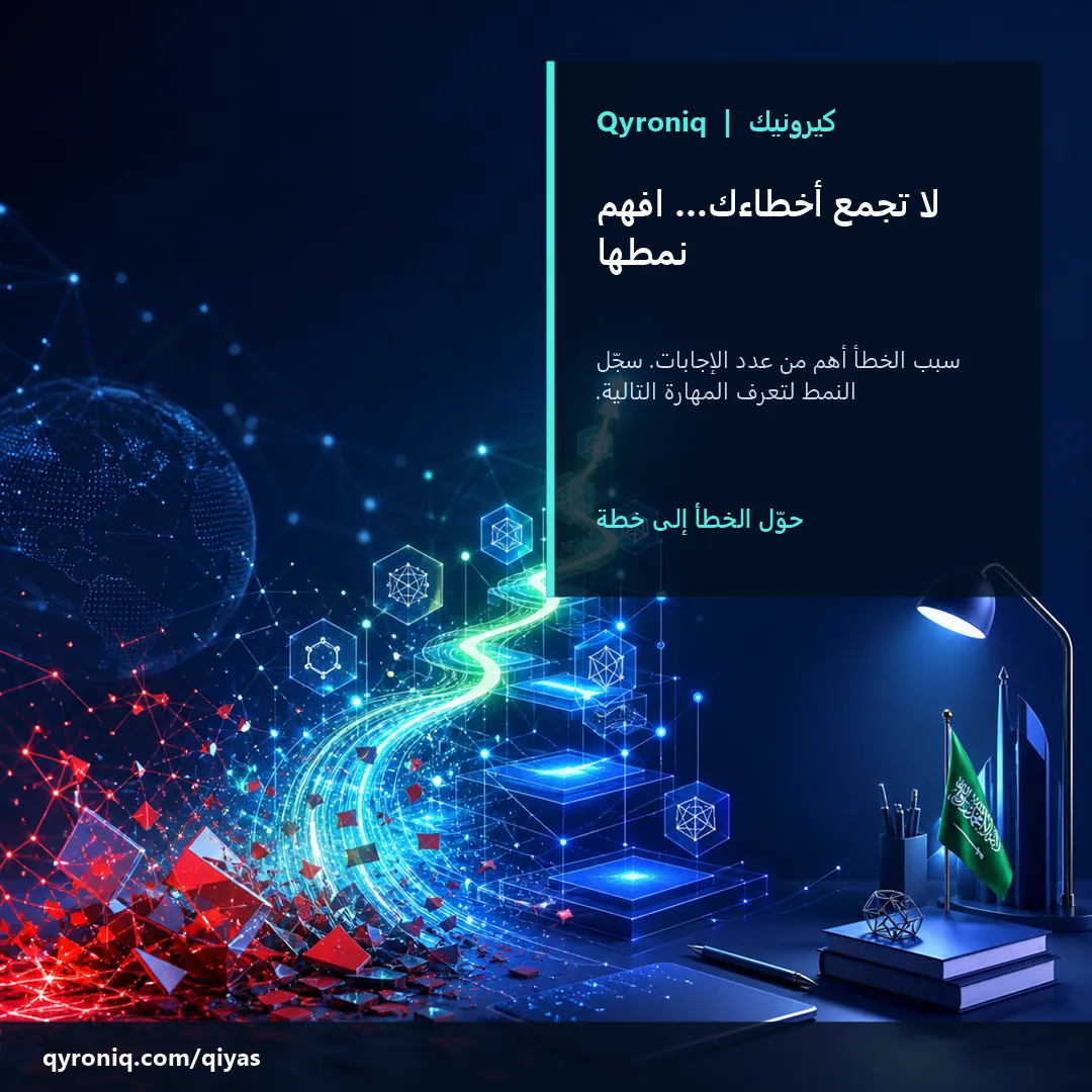 تعلم من نمط الخطأ في قياس — تصميم منشور من كيرونيك